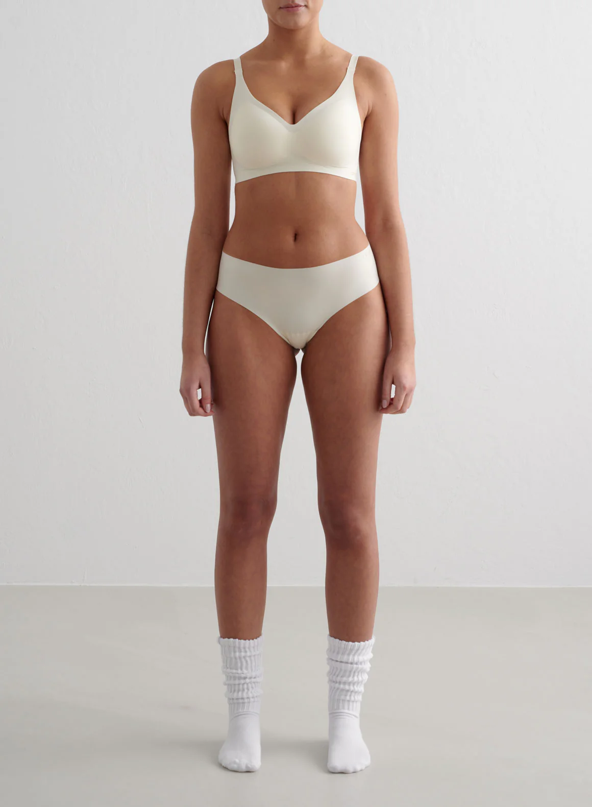 Almond White Soft Bra - Image 2