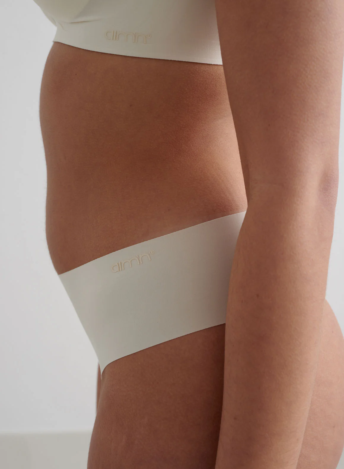 Almond White Soft Cheeky Hipster - Image 3