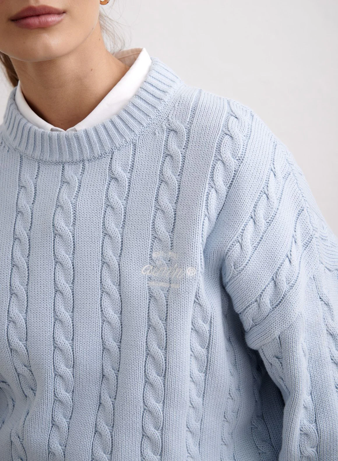 Aura Club Cable Knit Sweater - Image 3