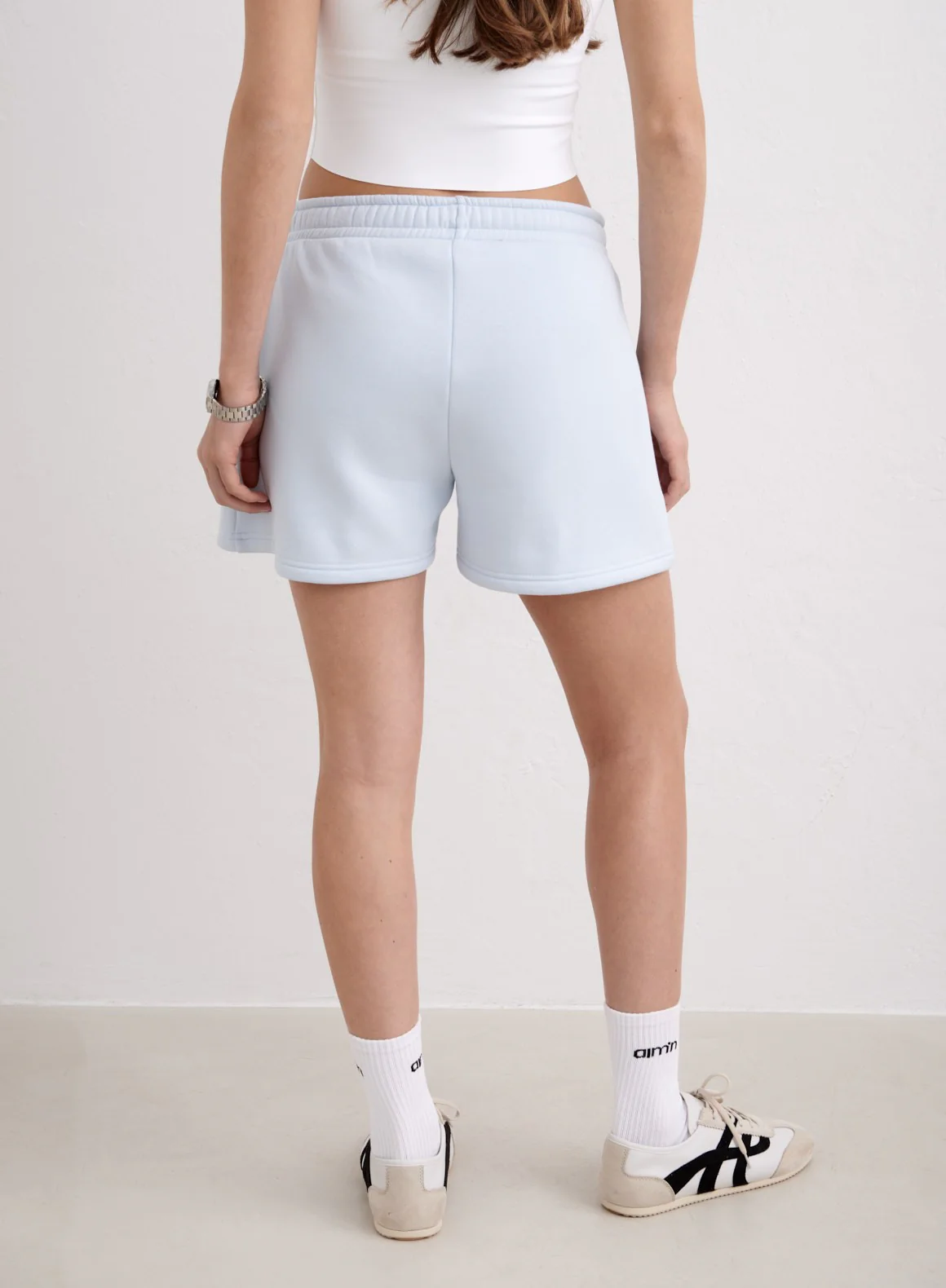 Aura Script Sweat Shorts - Image 6