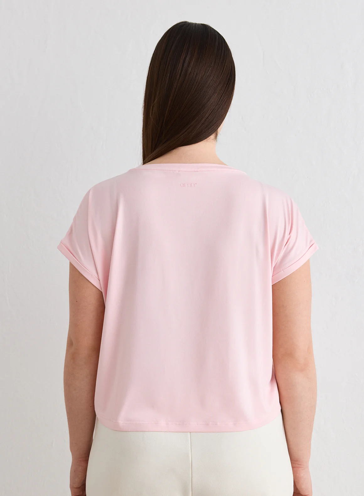 Ballerina Soft Basic Roll Sleeve Top - Image 2