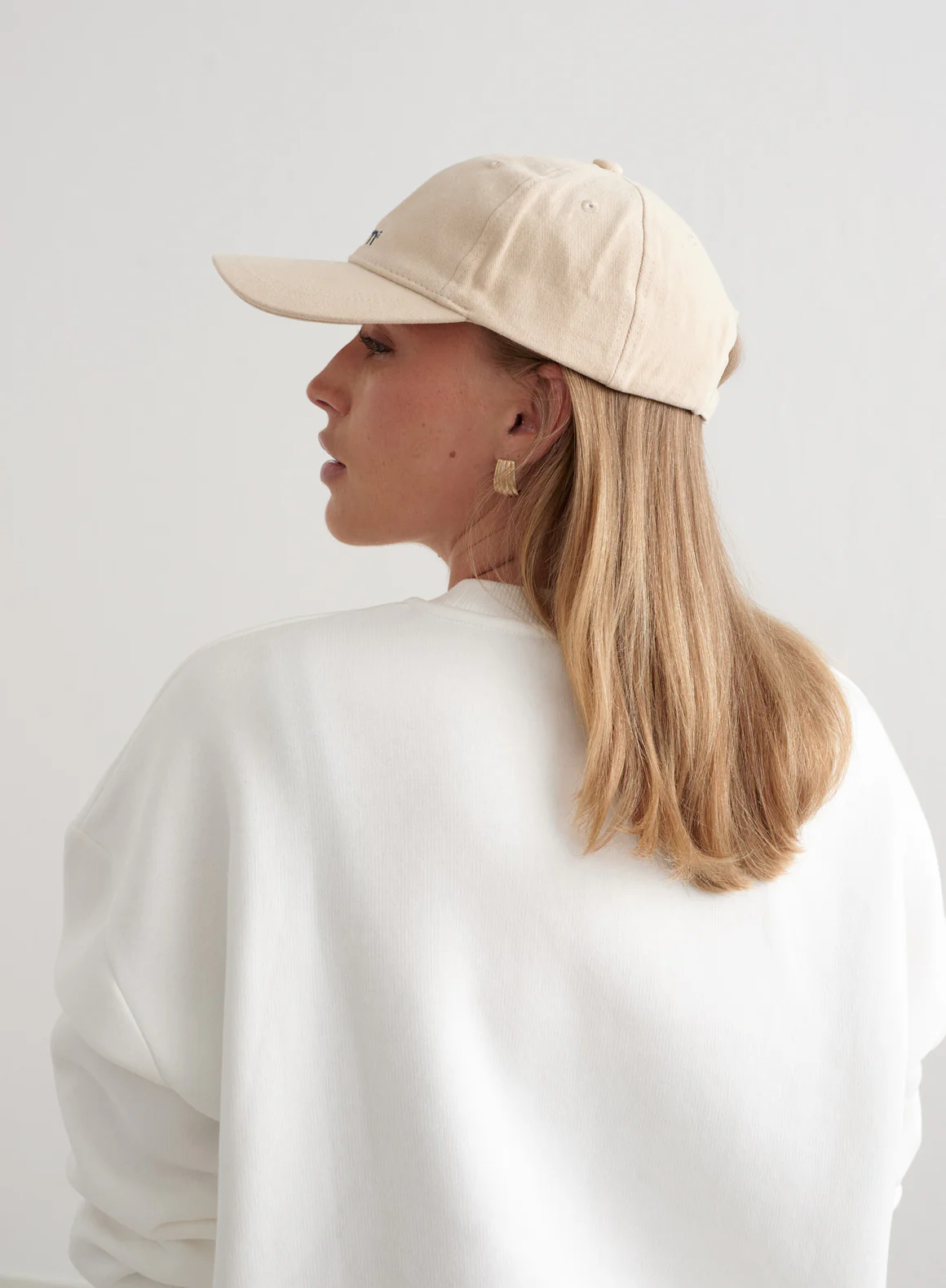 Beige Small Logo Cap - Image 4