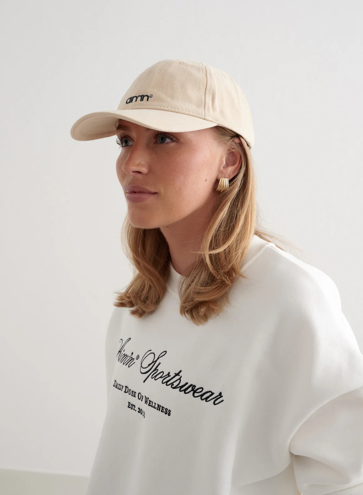 Beige Small Logo Cap - Image 5