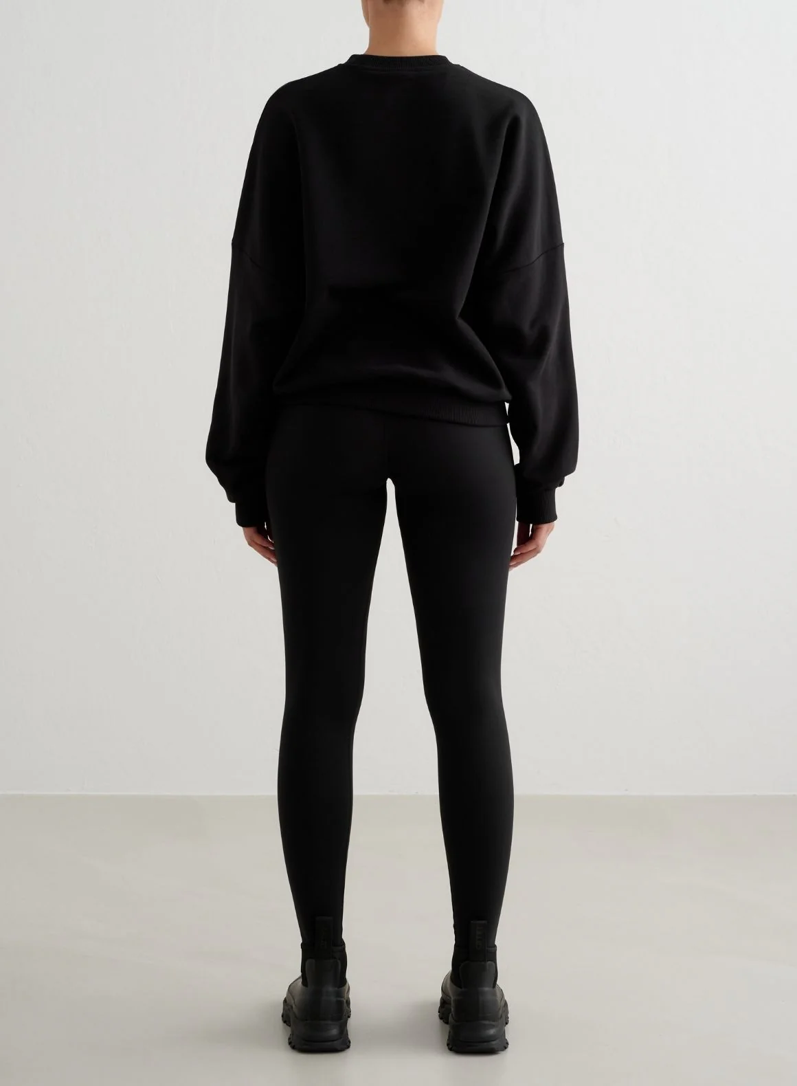 Black Apparel Terry Sweatshirt - Image 4