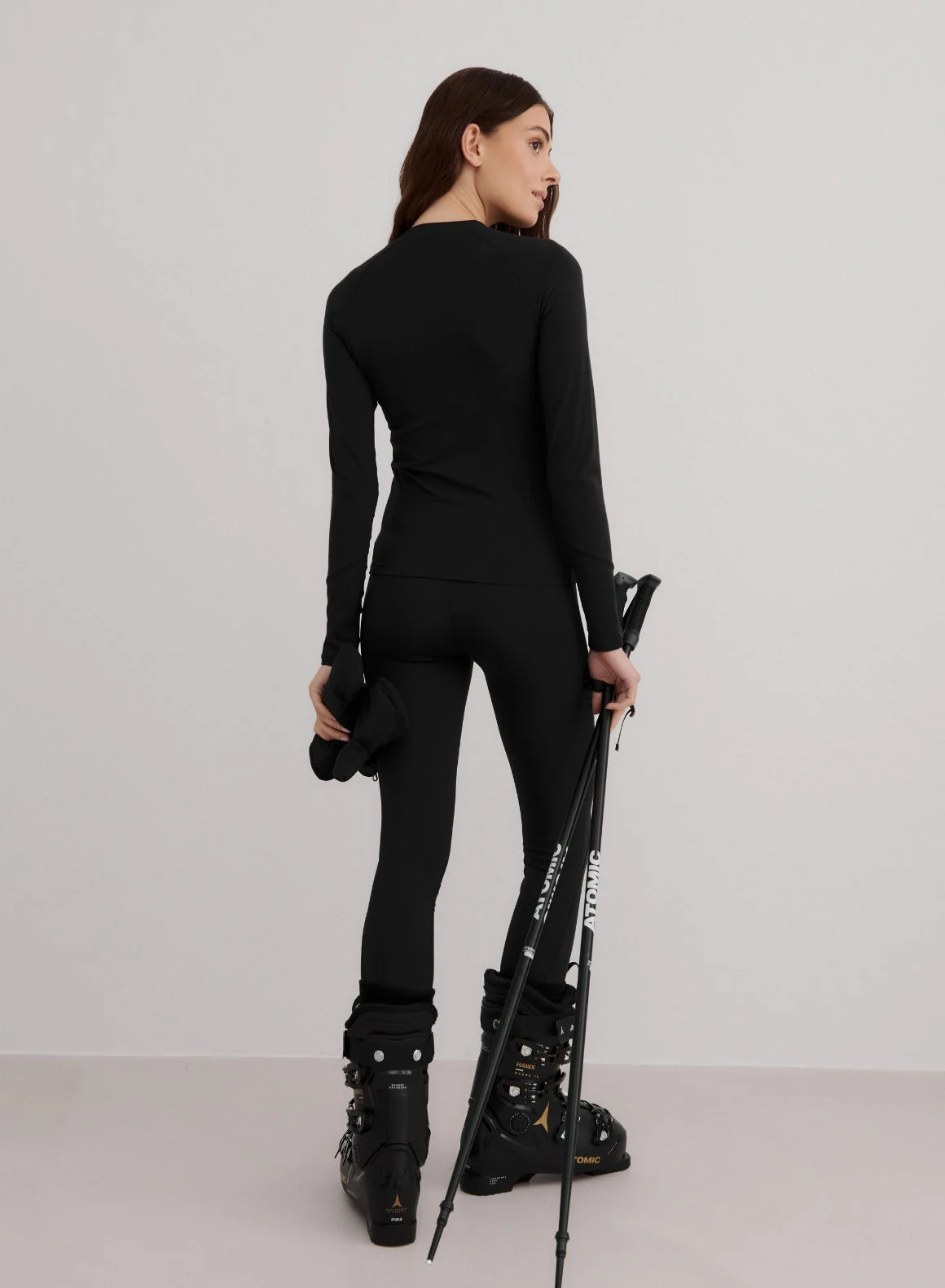 Black Baselayer Leggings - Image 3