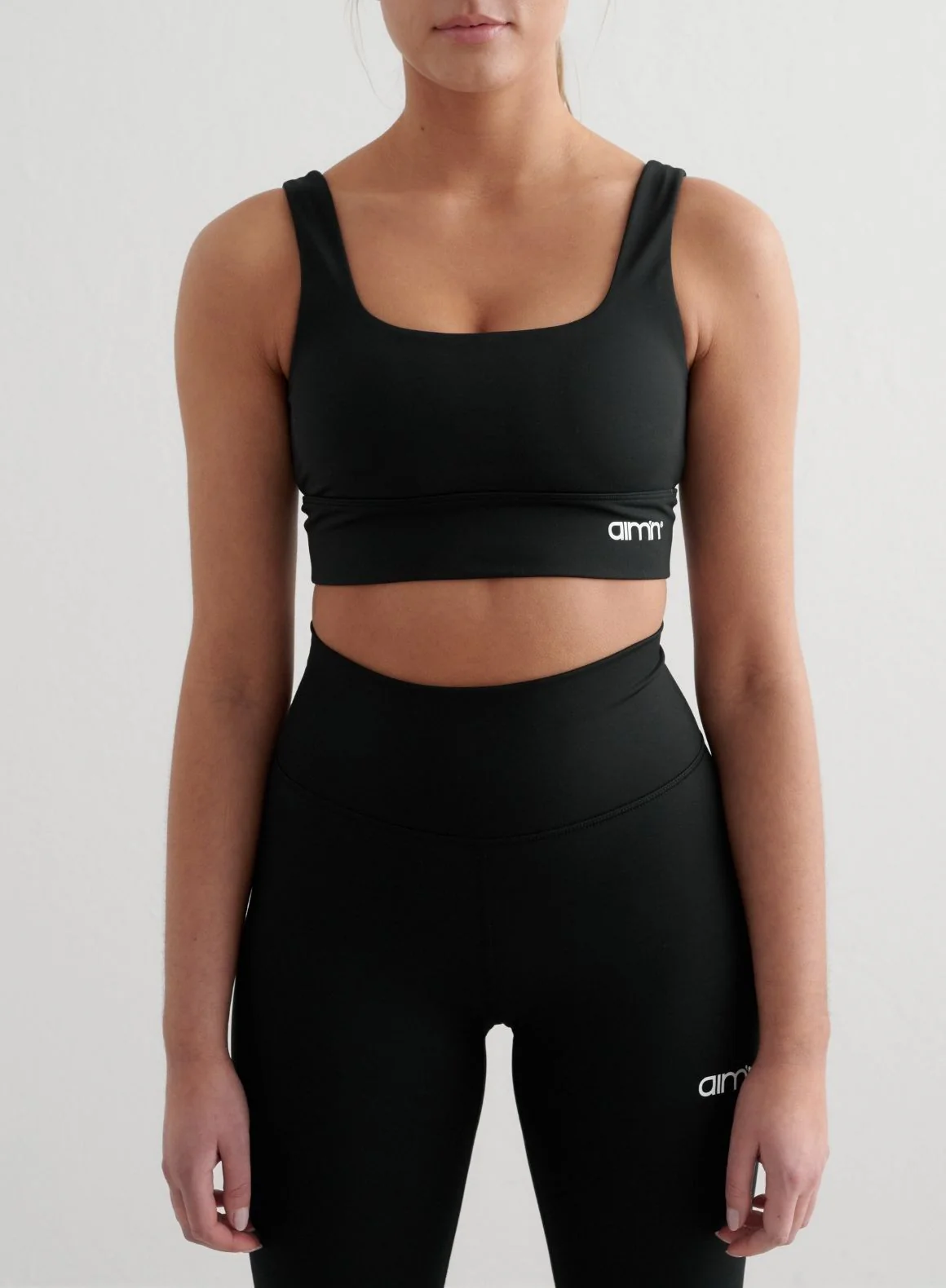Black Core Tights & Bra Set - Image 3