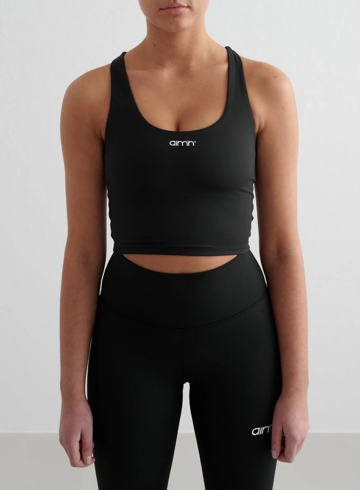 Black Core Tights & Essential Bralette Set - Image 3
