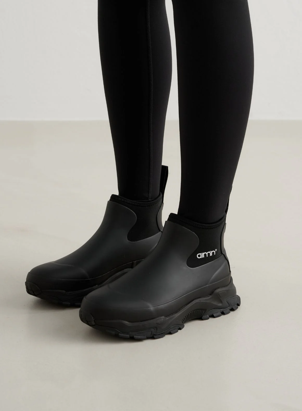Black Fusion Rain Boot - Image 3