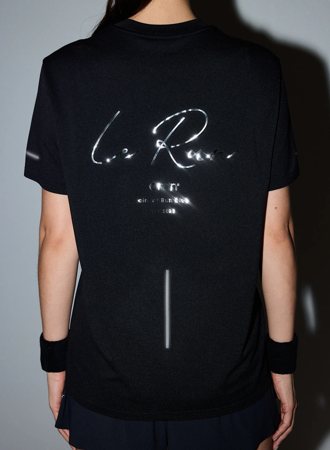 Black Le Run Seamless Running T-shirt - Image 5