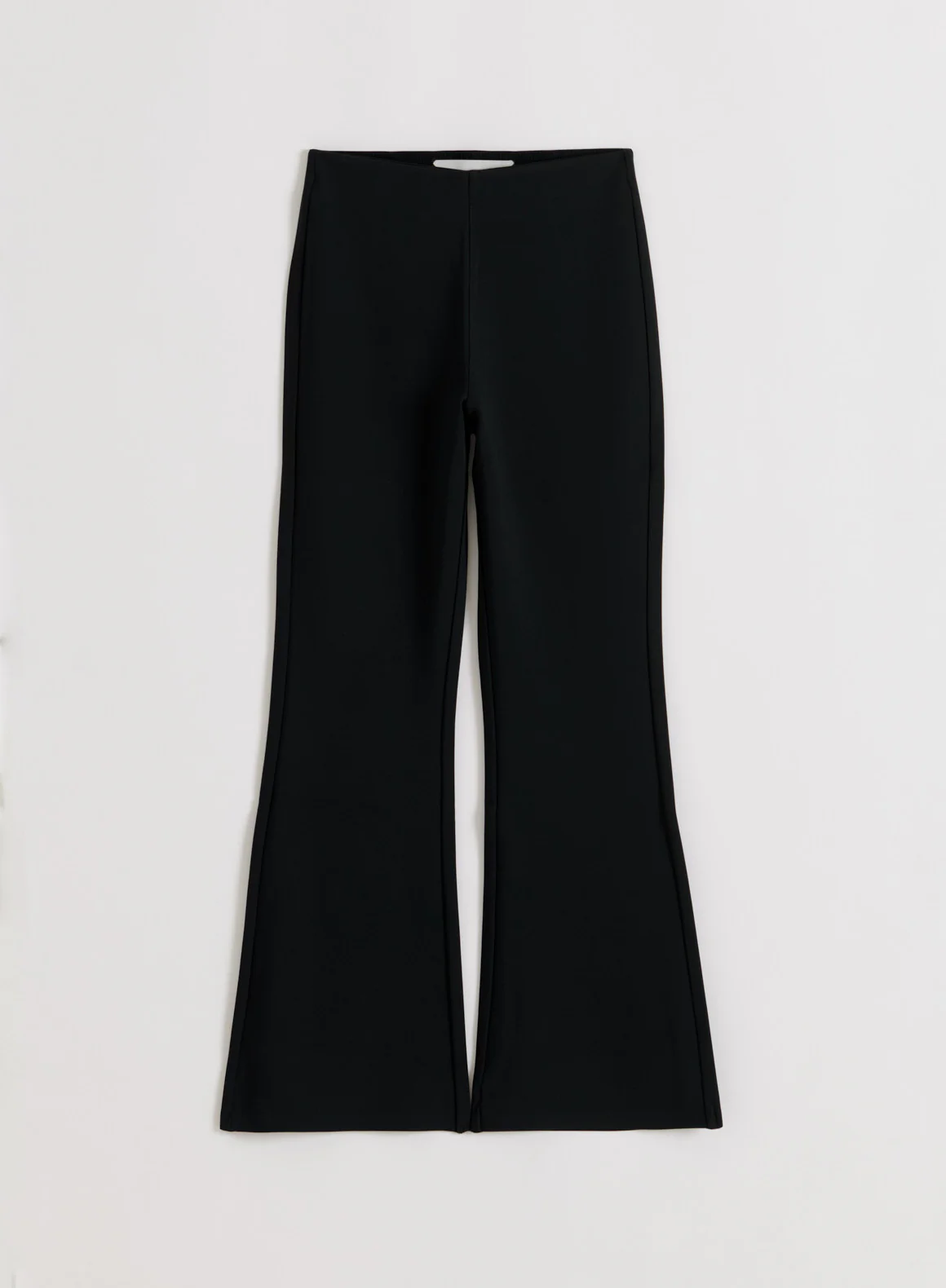 Black Luxe Kick Flare Leggings - Image 7