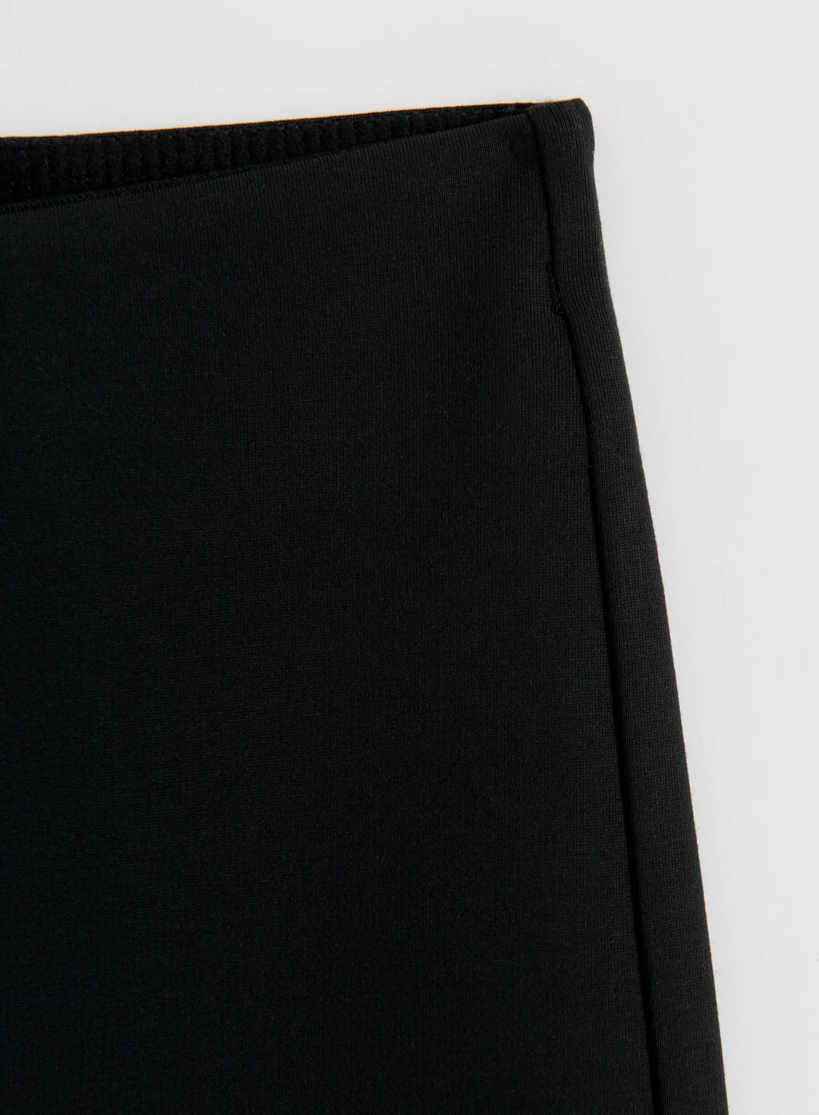 Black Luxe Kick Flare Leggings - Image 8