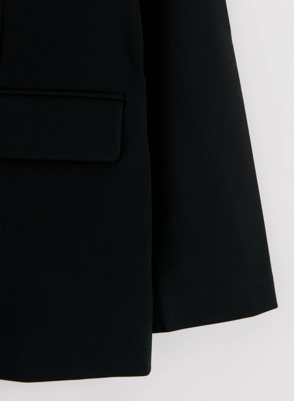Black Luxe Relaxed Blazer - Image 7