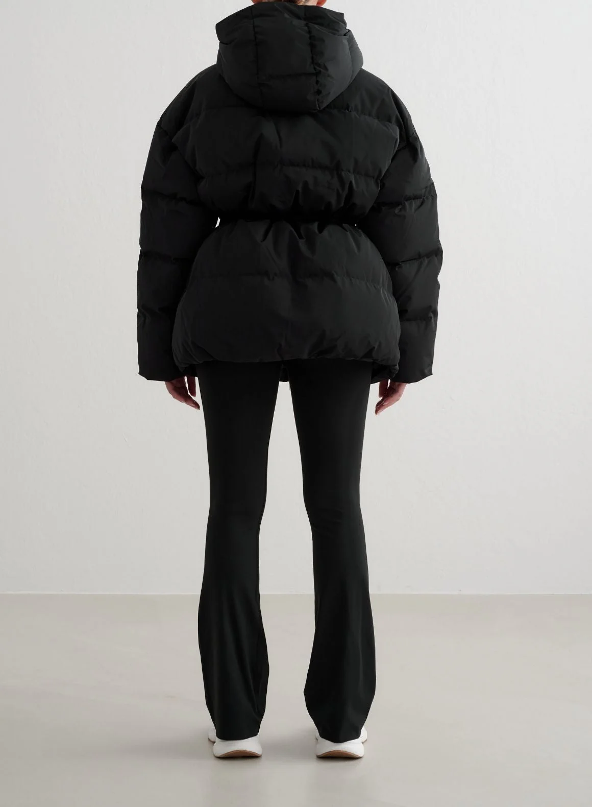 Black Moment Puffer Jacket - Image 2