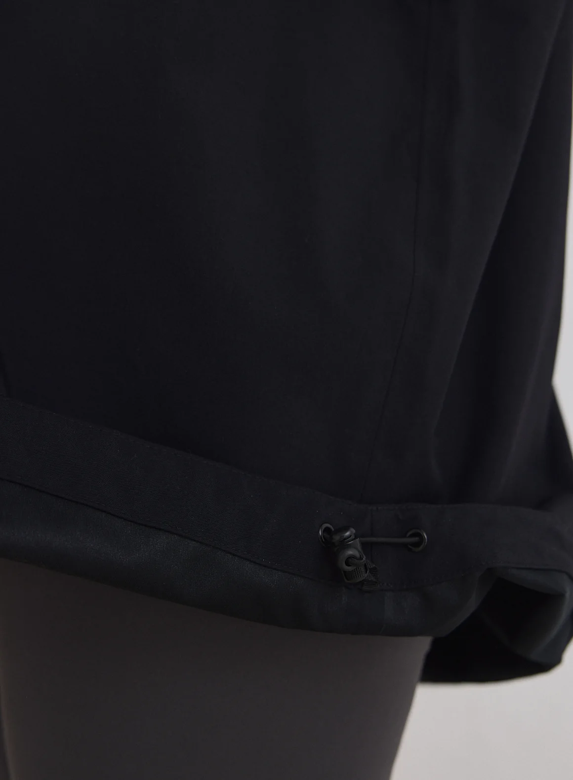 Black Waterproof Oversized Anorak - Image 6