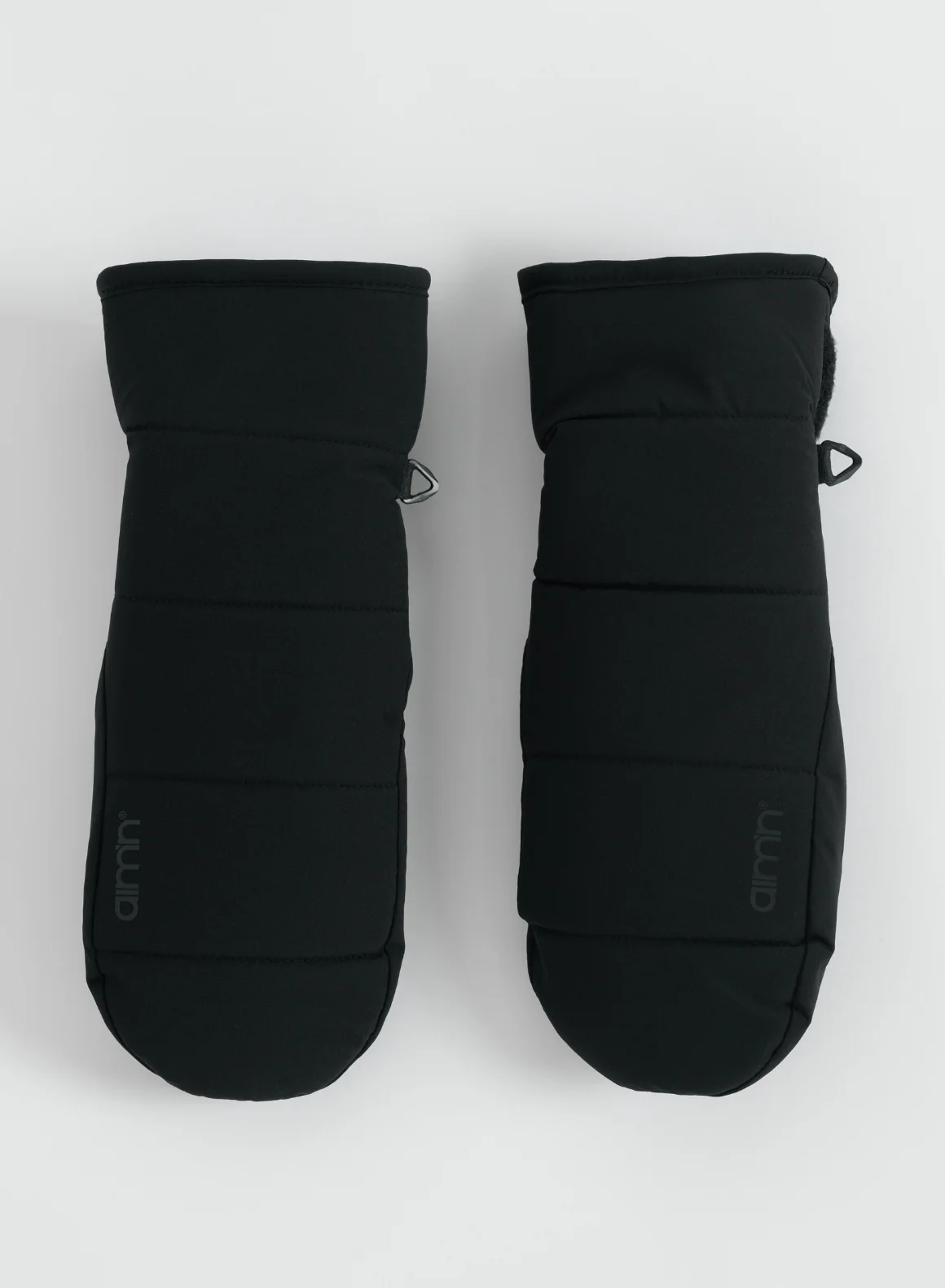Black Padded Mittens - Image 2