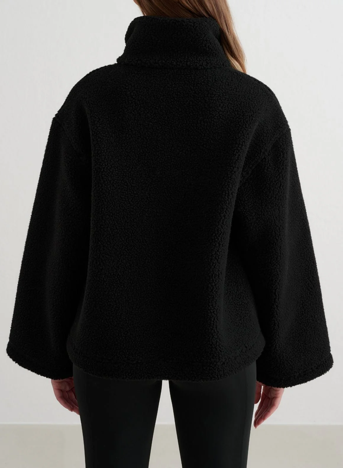 Black Pile Anorak - Image 2