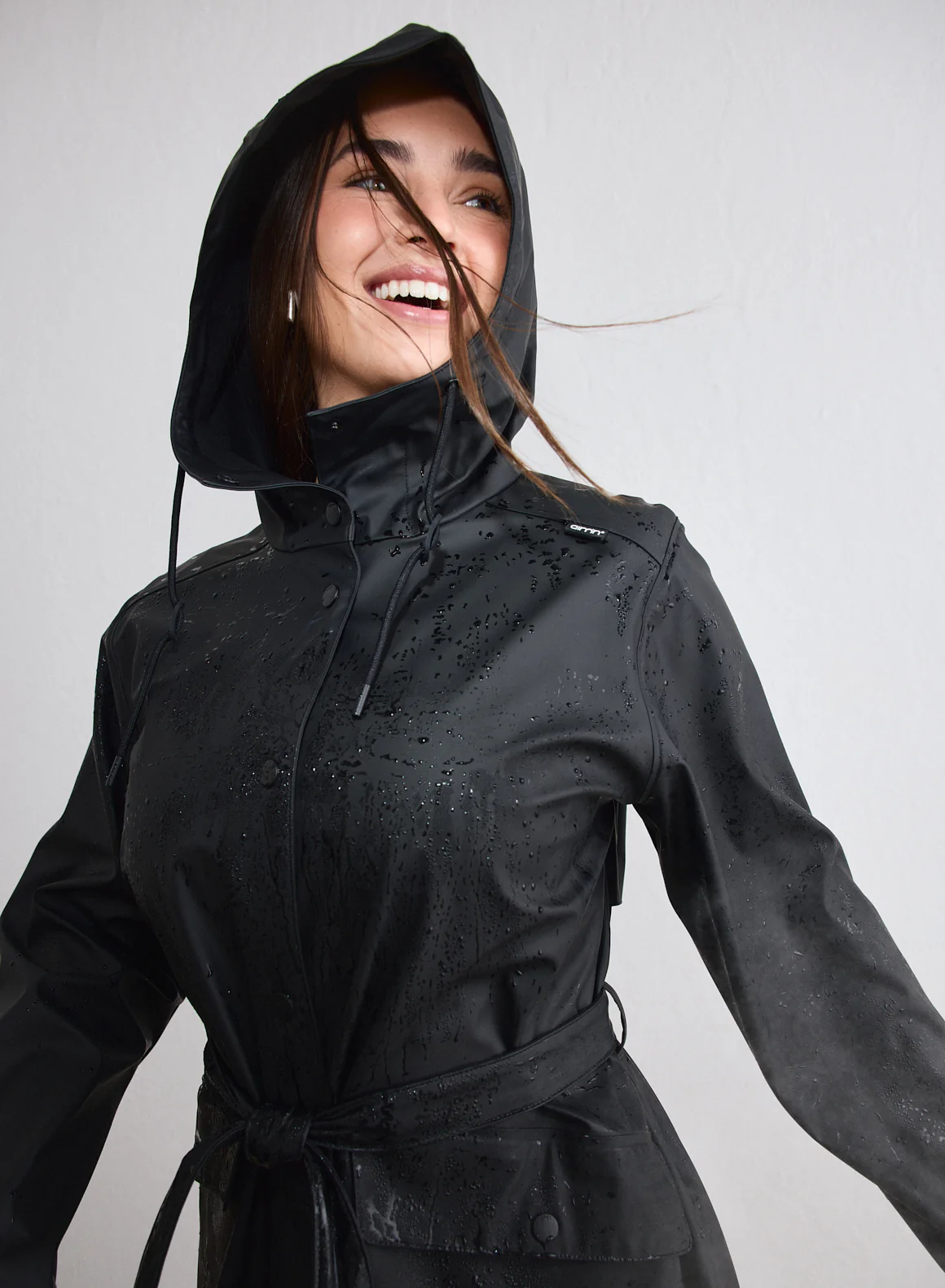 Black Rain Jacket - Image 8