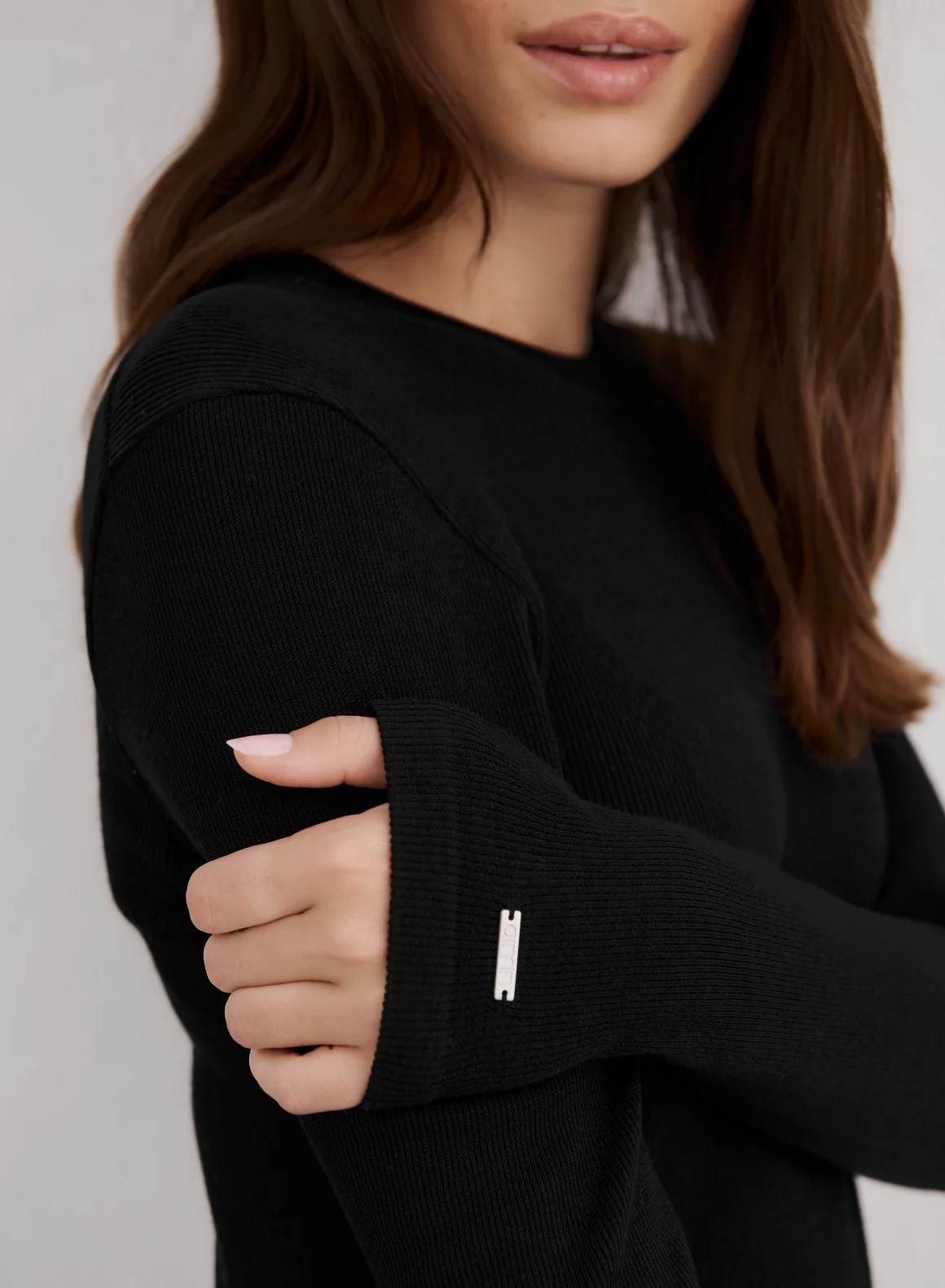 Black Ribbed Wool Set - Image 6