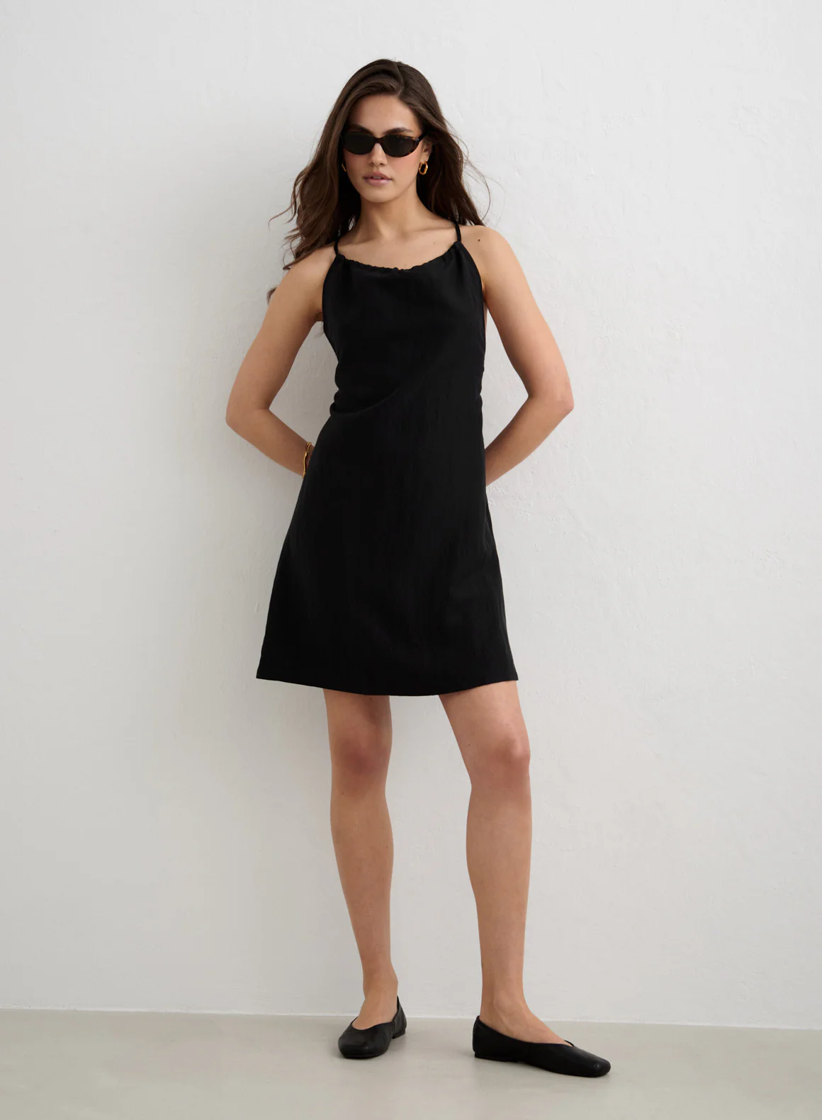 Black Riviera Short Dress - Image 3