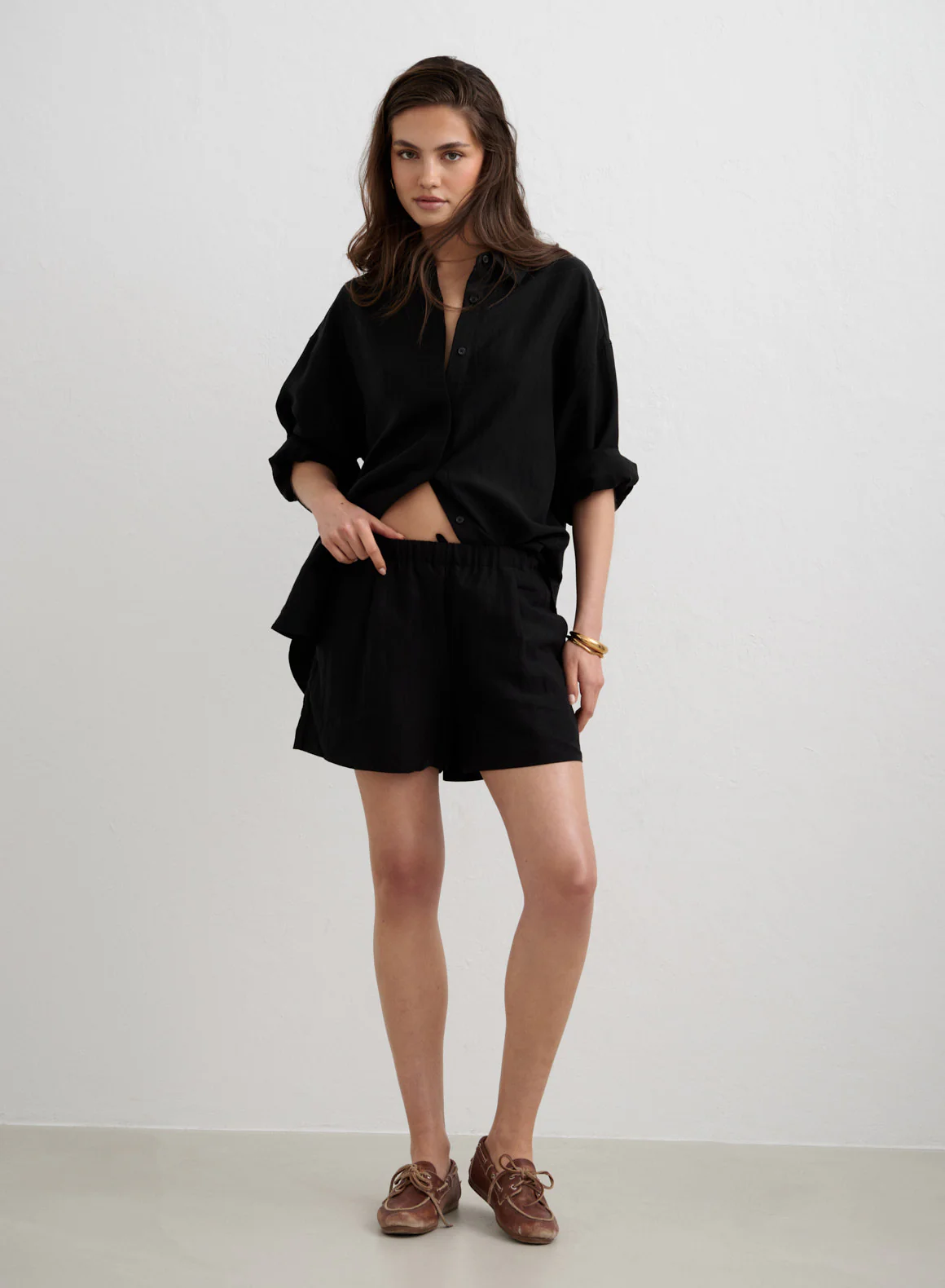 Black Riviera Shorts - Image 4