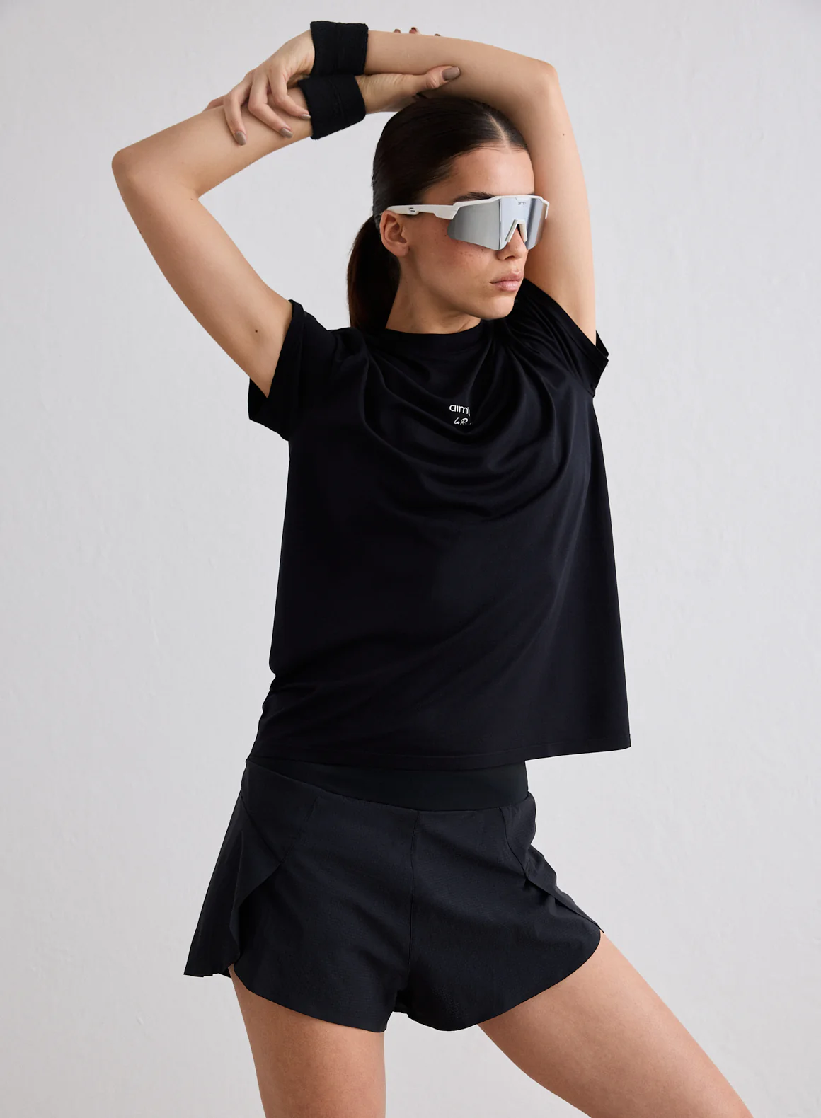 Black Running Shorts - Image 2