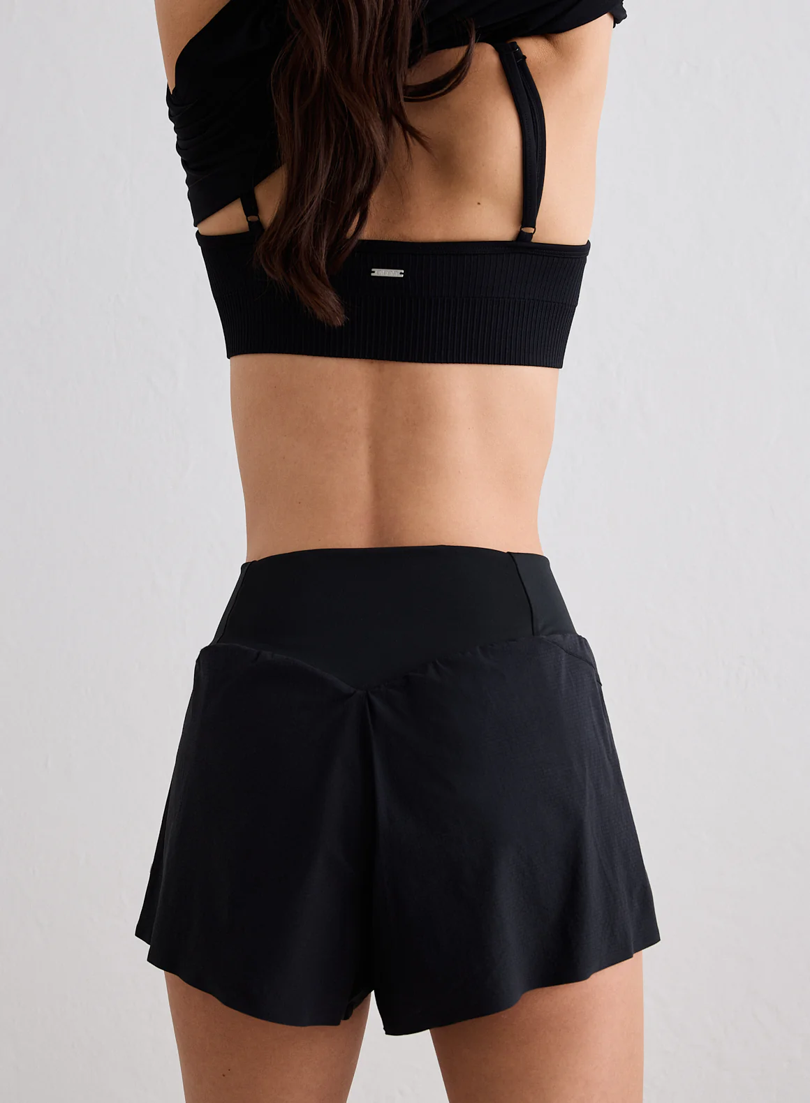 Black Running Shorts - Image 3