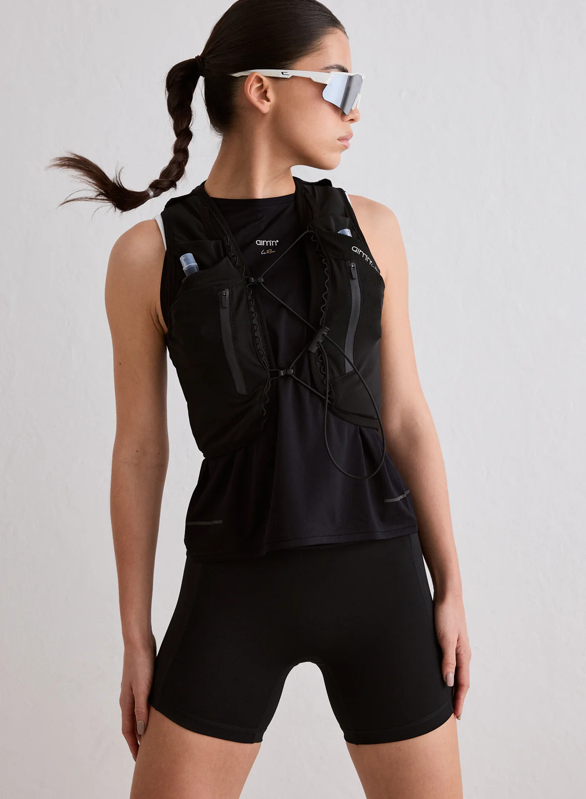 Black Running Vest - Image 2