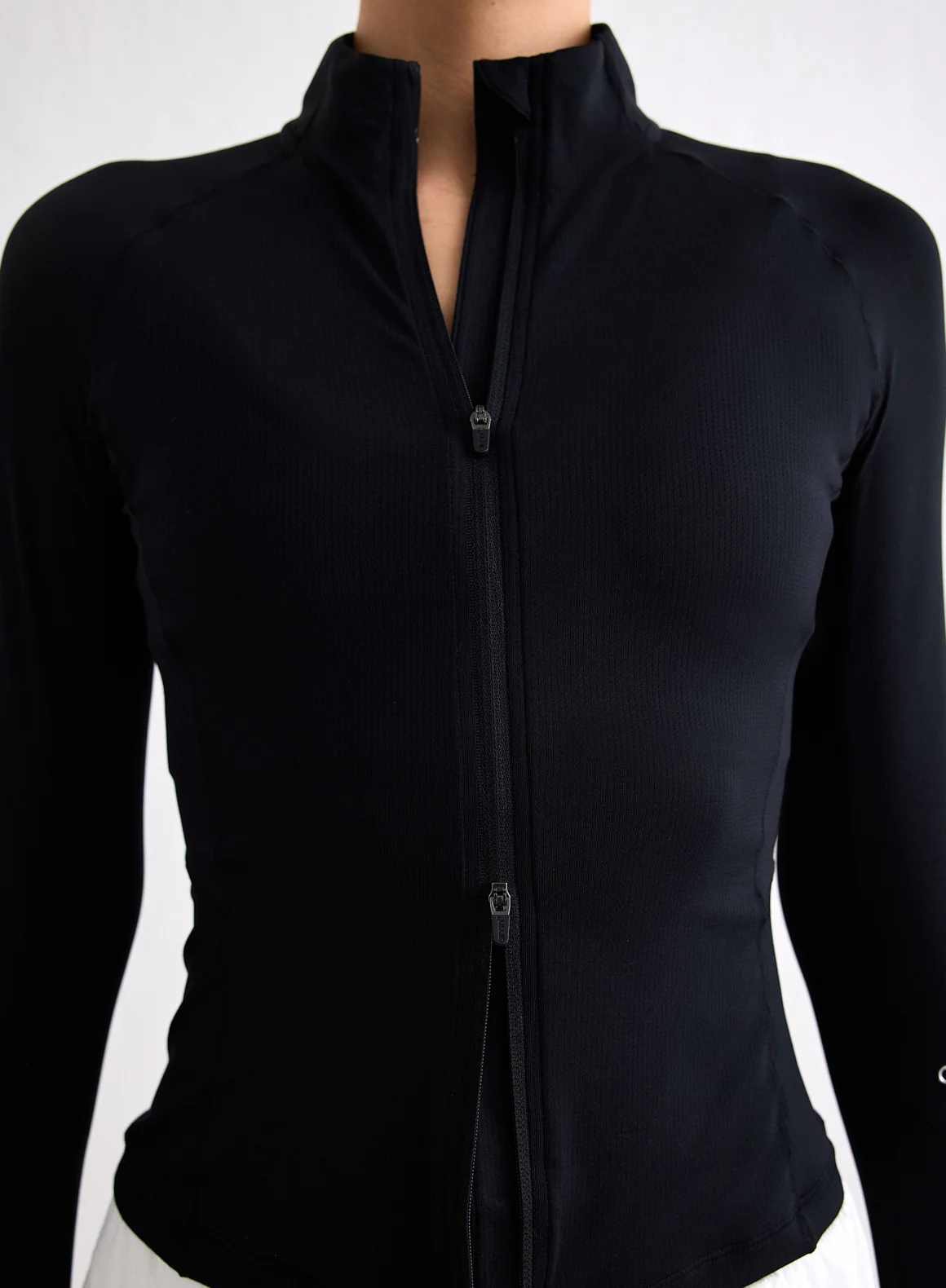 Black Running Zip Long Sleeve - Image 6