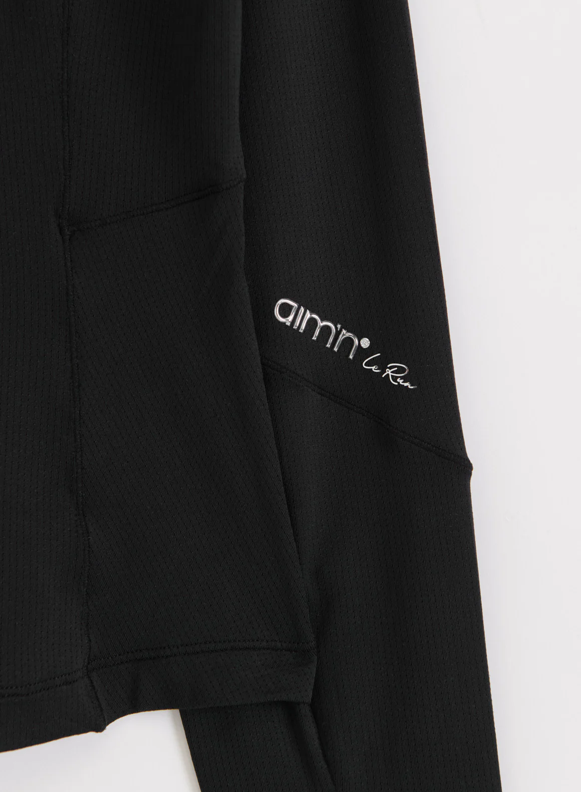 Black Running Zip Long Sleeve - Image 7