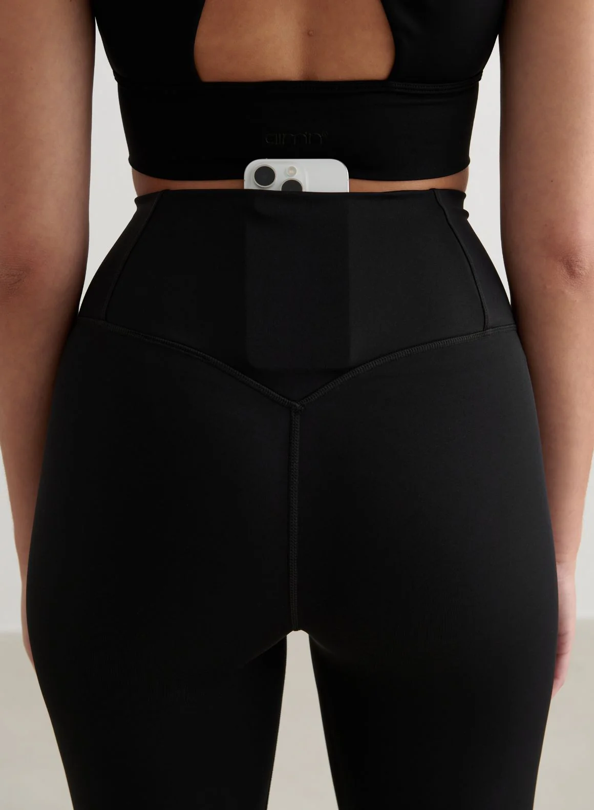Black Sculpting Fit Tights - Image 5