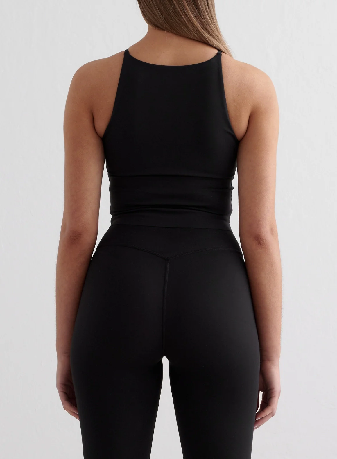 Black Sense Halter Bralette