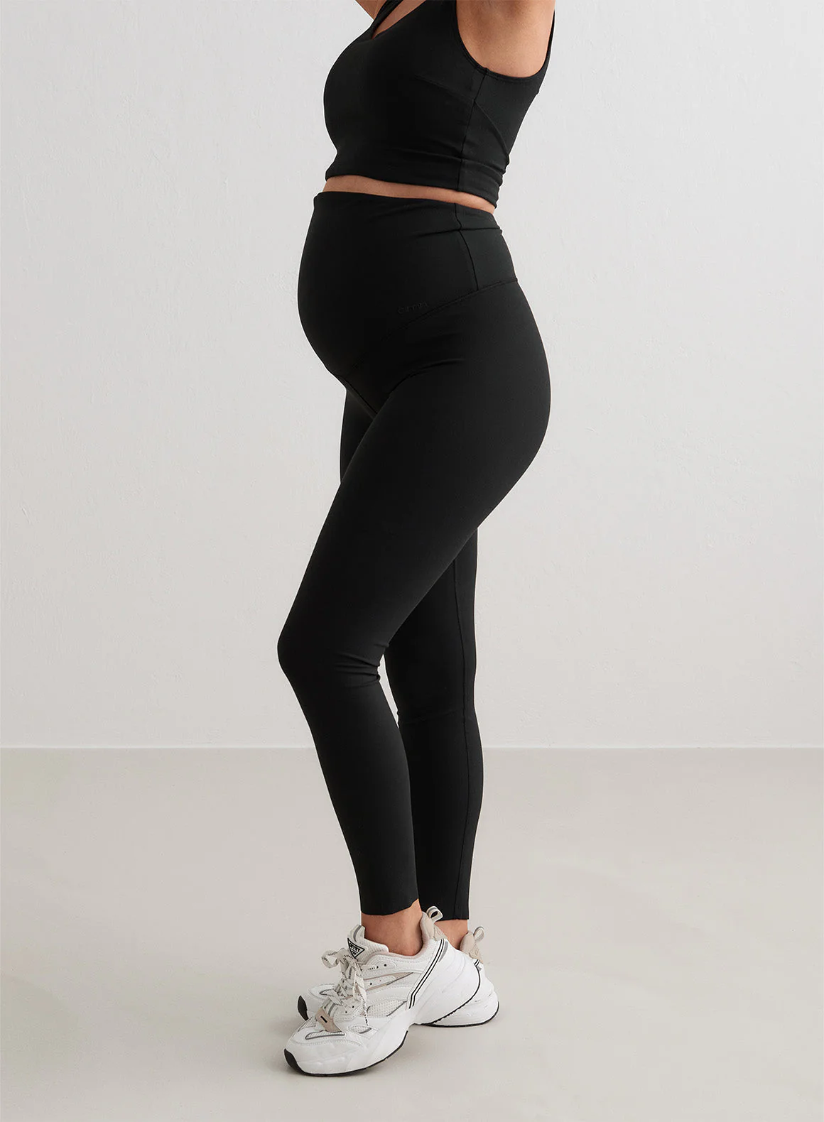 Black Sense Maternity Petite Tights - Image 4