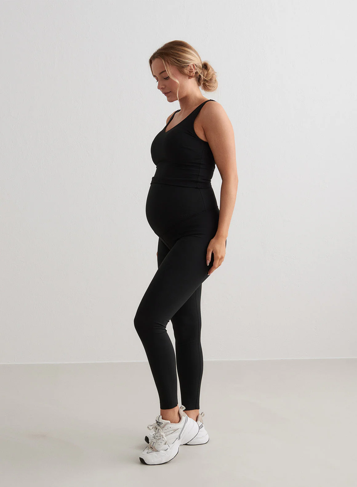 Black Sense Maternity Petite Tights