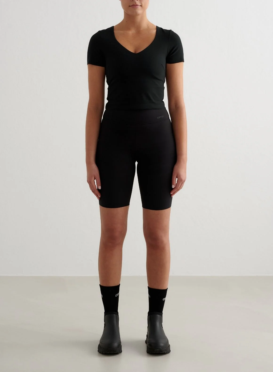 Black Sense Short Sleeve Bralette - Image 3