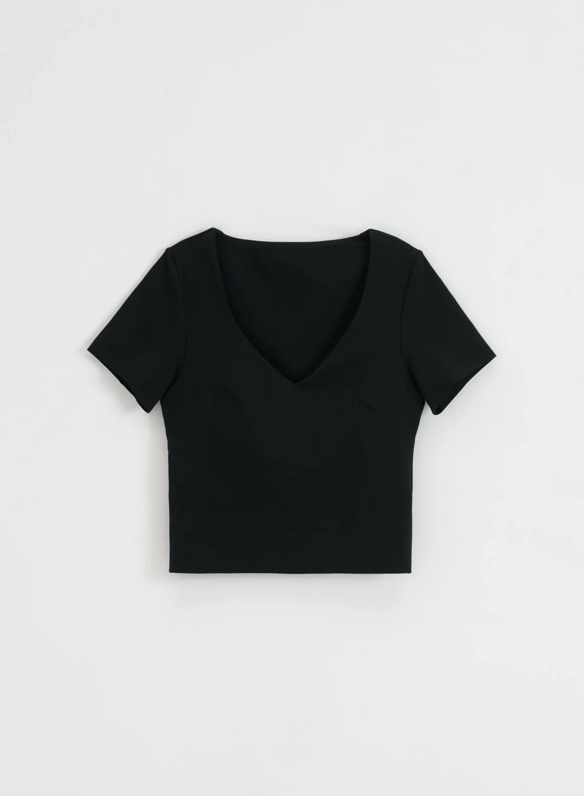 Black Sense Short Sleeve Bralette - Image 7