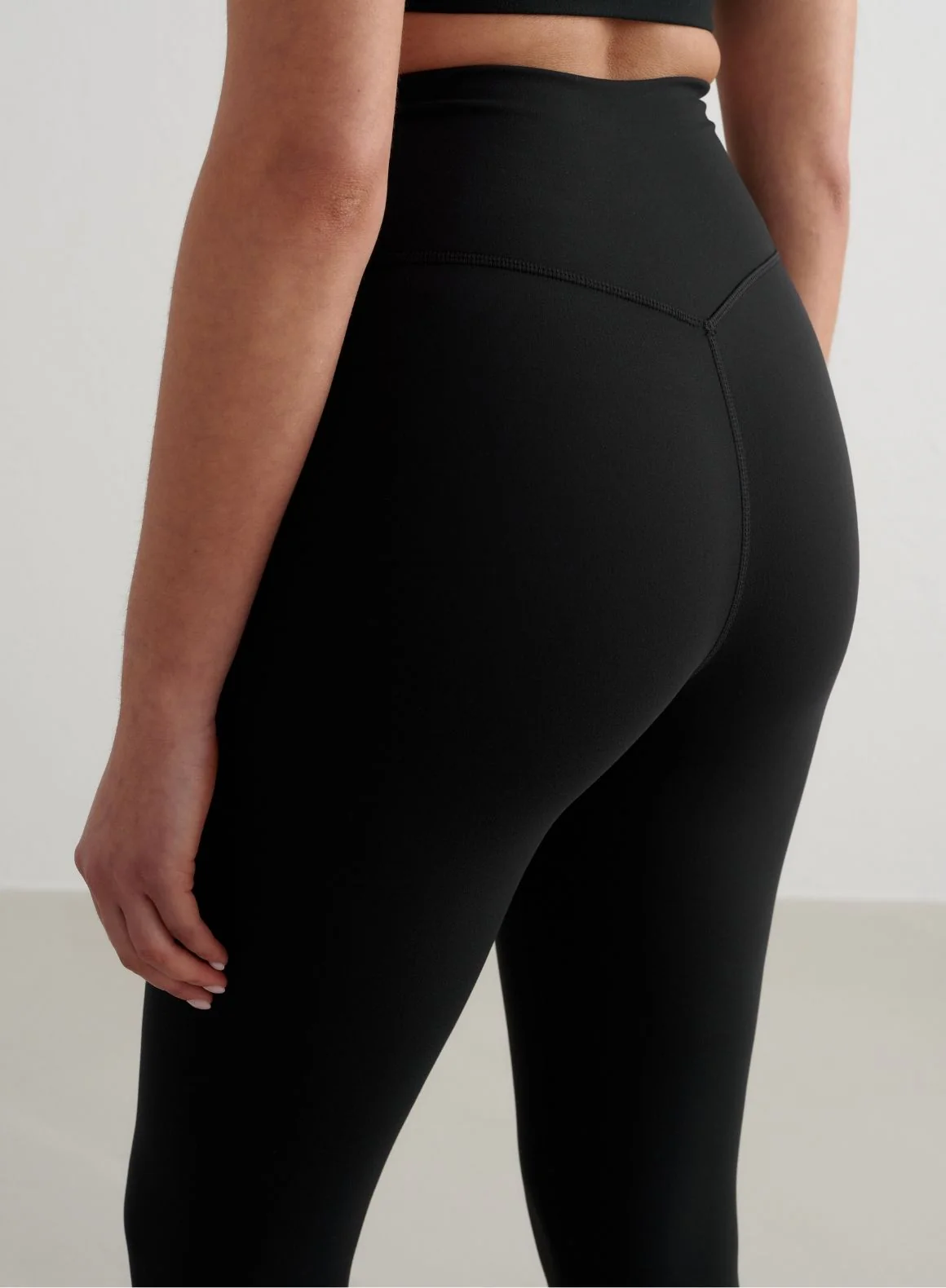 Black Sense Stirrup Tights - Image 5