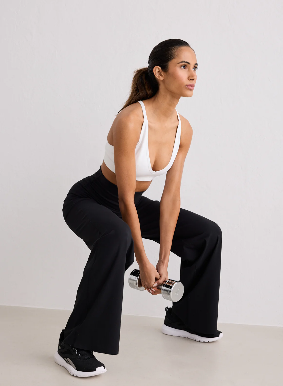 Black Sense Straight Leg Tights - Image 4