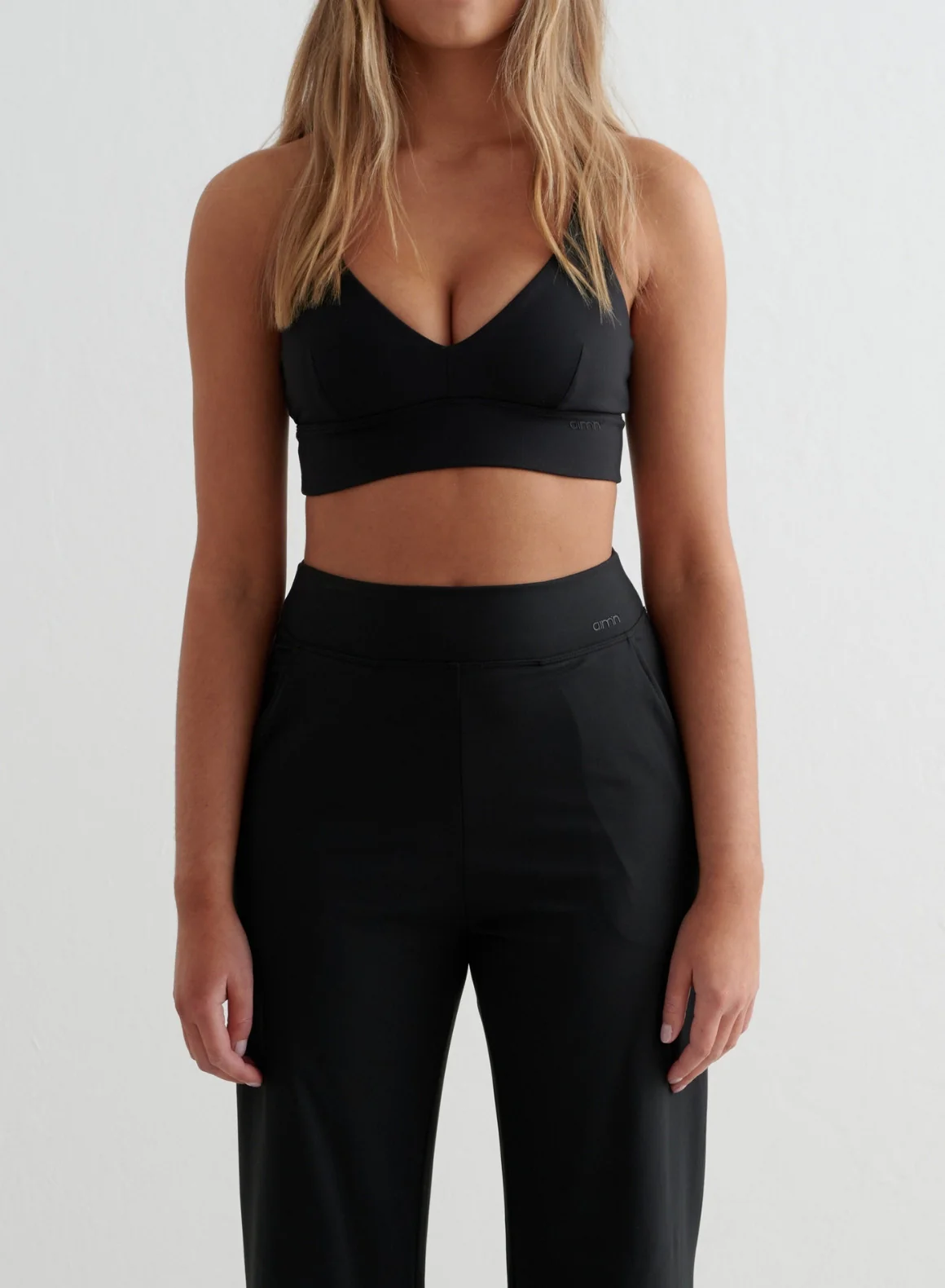 Black Sense Wide Pants - Image 19