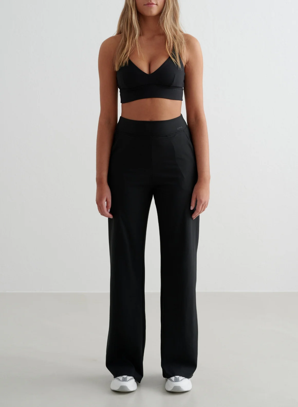 Black Sense Wide Pants - Image 23