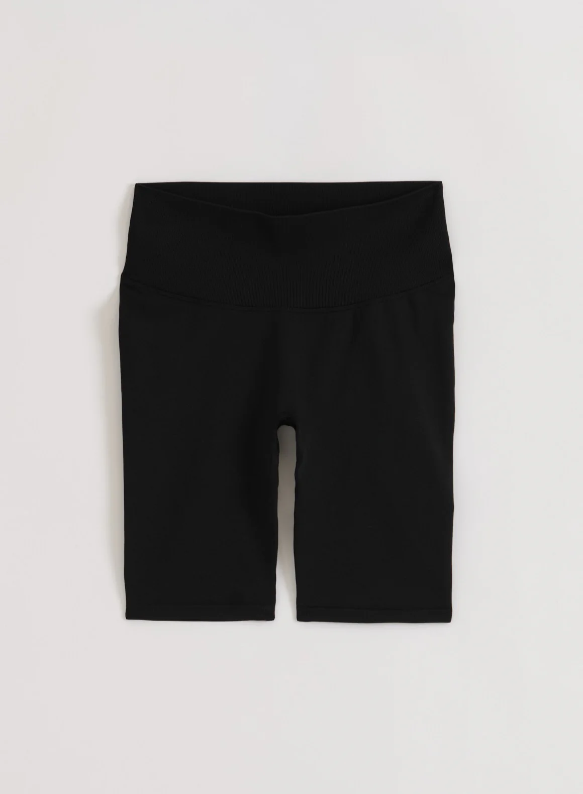 Black Shape Seamless Biker Shorts - Image 6