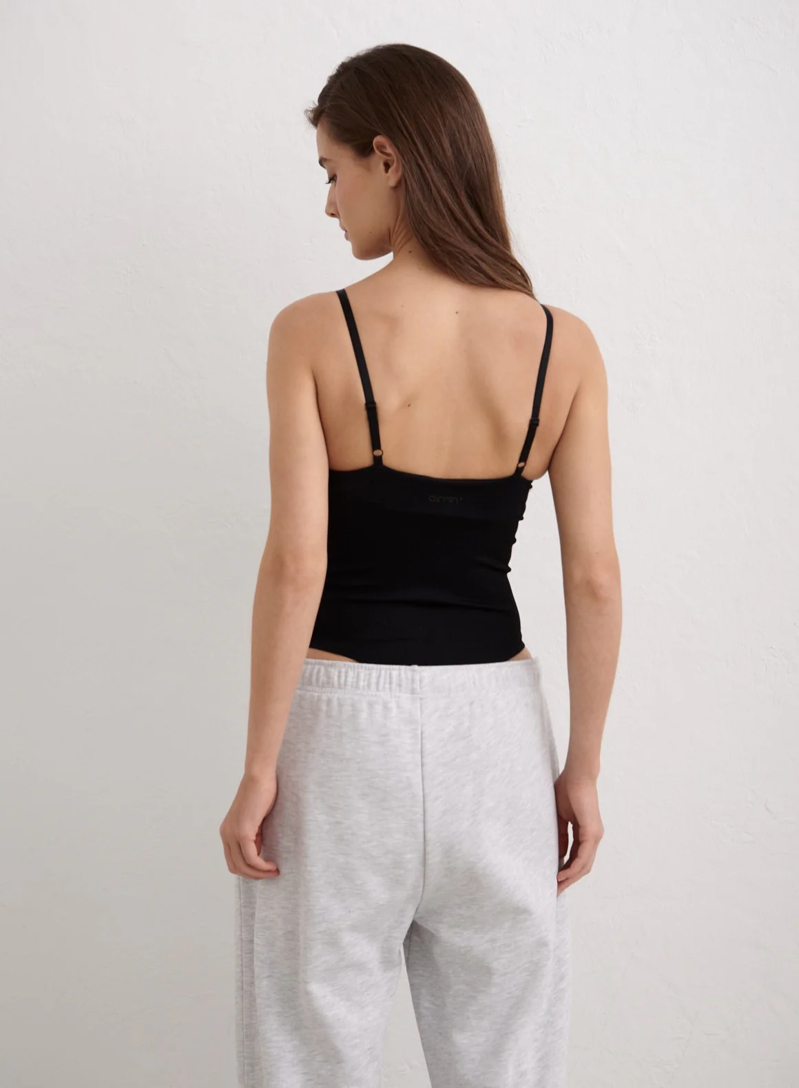 Black Shape Seamless Cami Bodysuit - Image 2