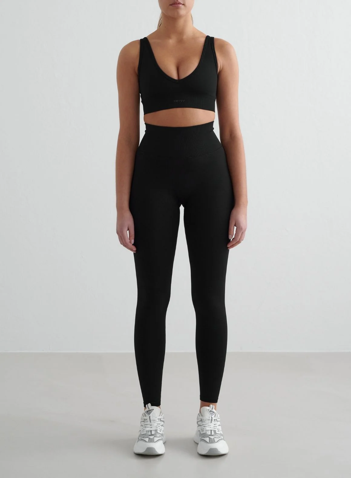Black Shape Seamless Tall Tights - Image 4