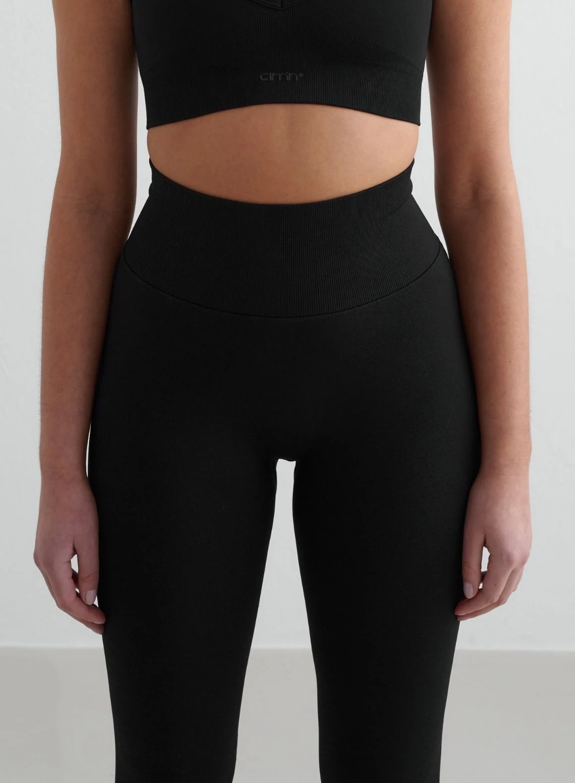 Black Shape Seamless Tights - Image 4