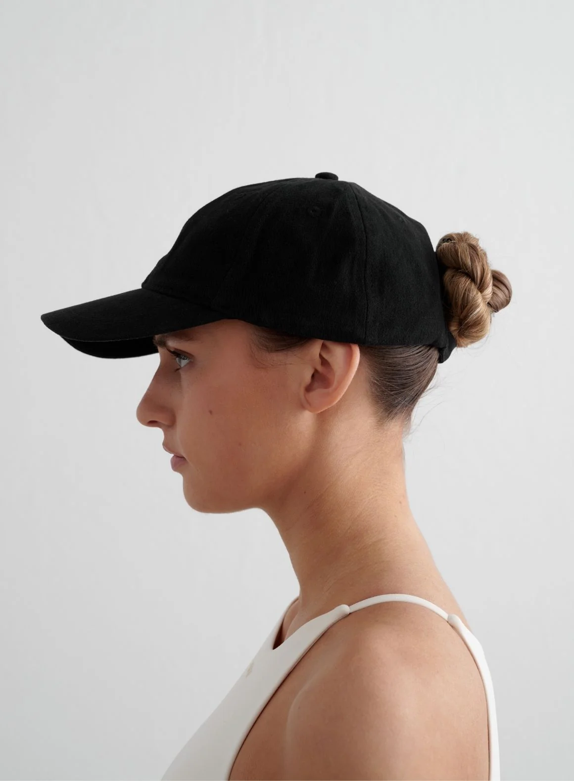 Black Small Logo Cap - Image 4