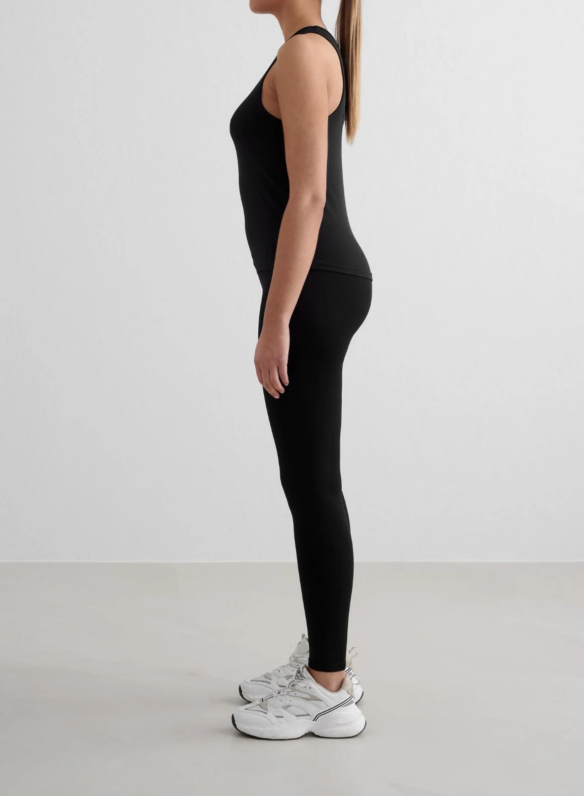 Black Soft Basic Singlet - Image 6