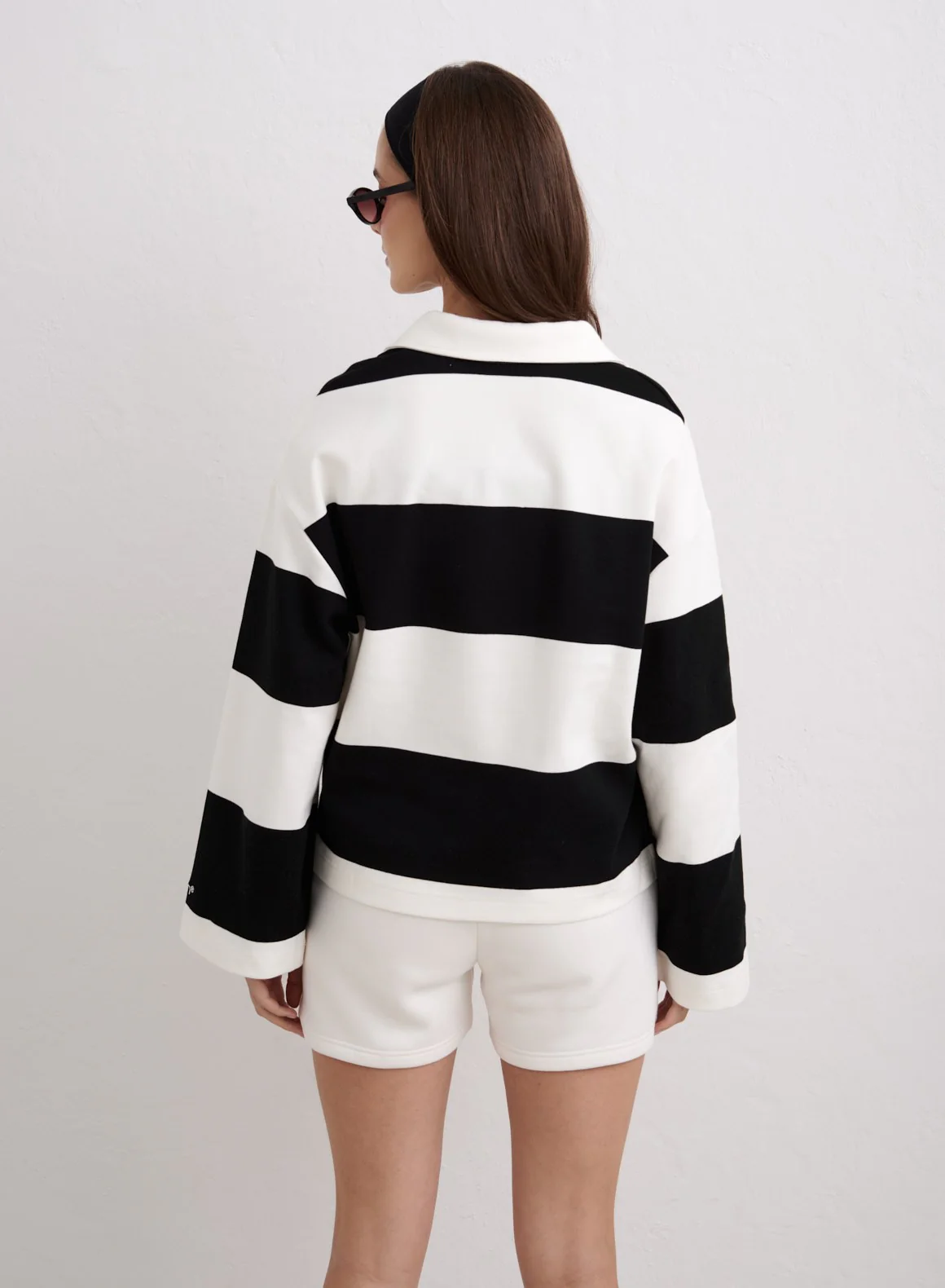 Black Stripe Rugby Shirt - Image 4