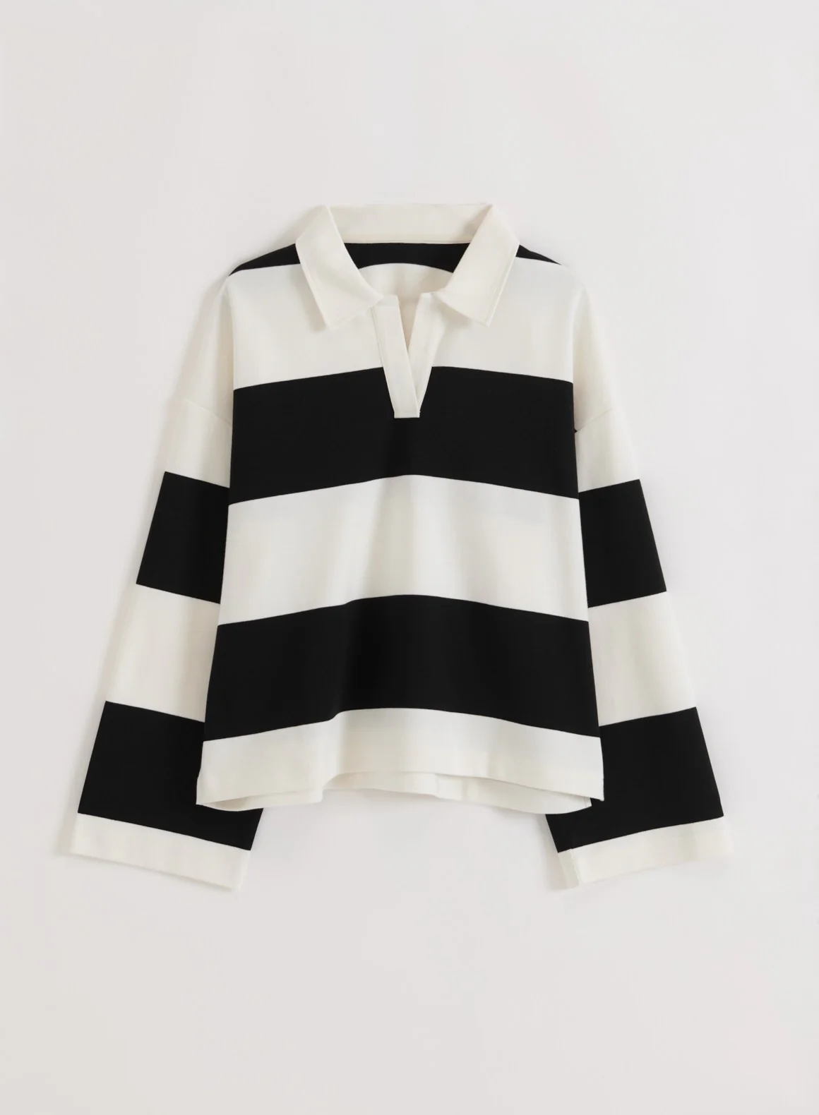 Black Stripe Rugby Shirt - Image 6