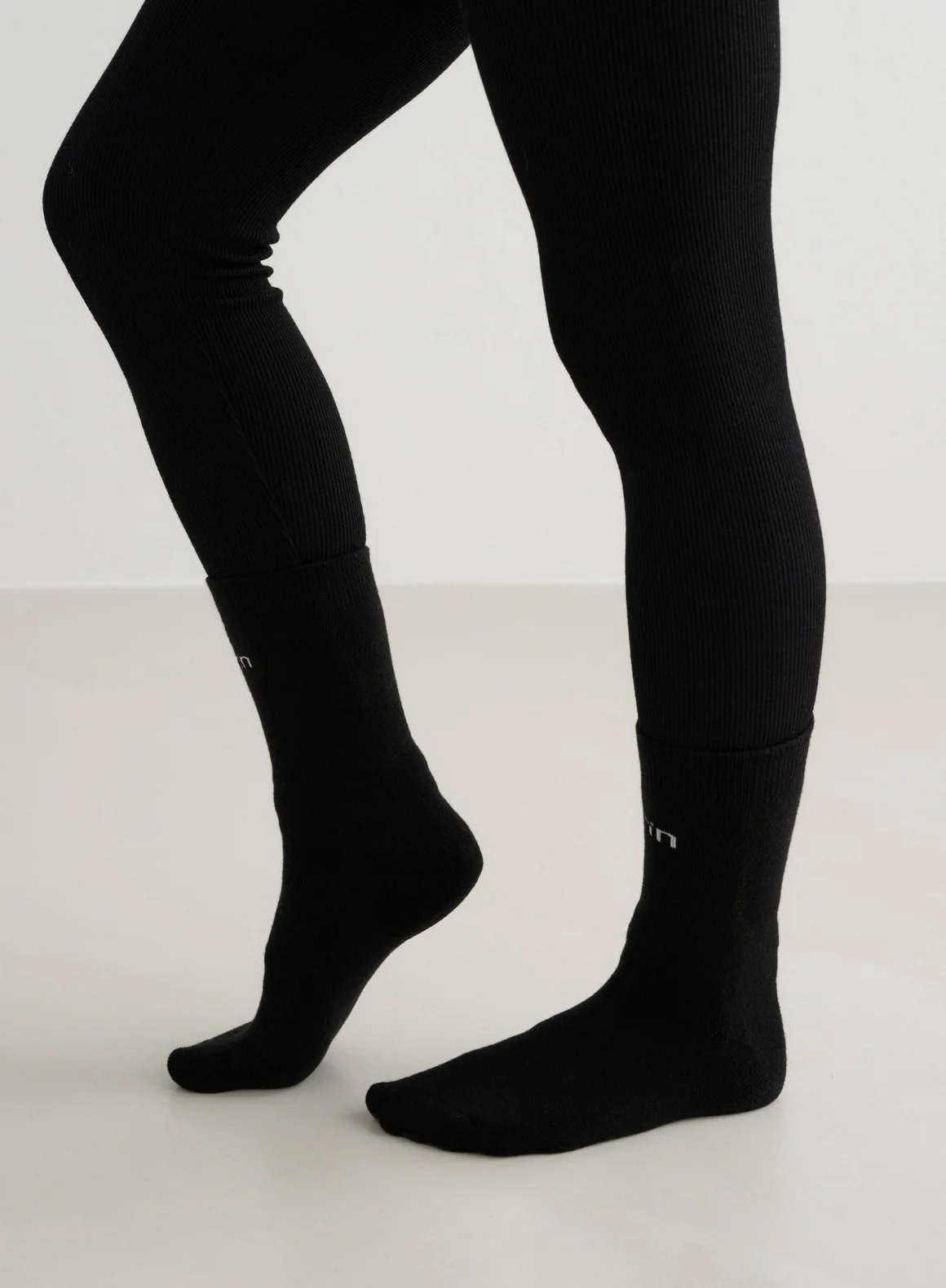 Black Thermo Wool Sock - Image 4