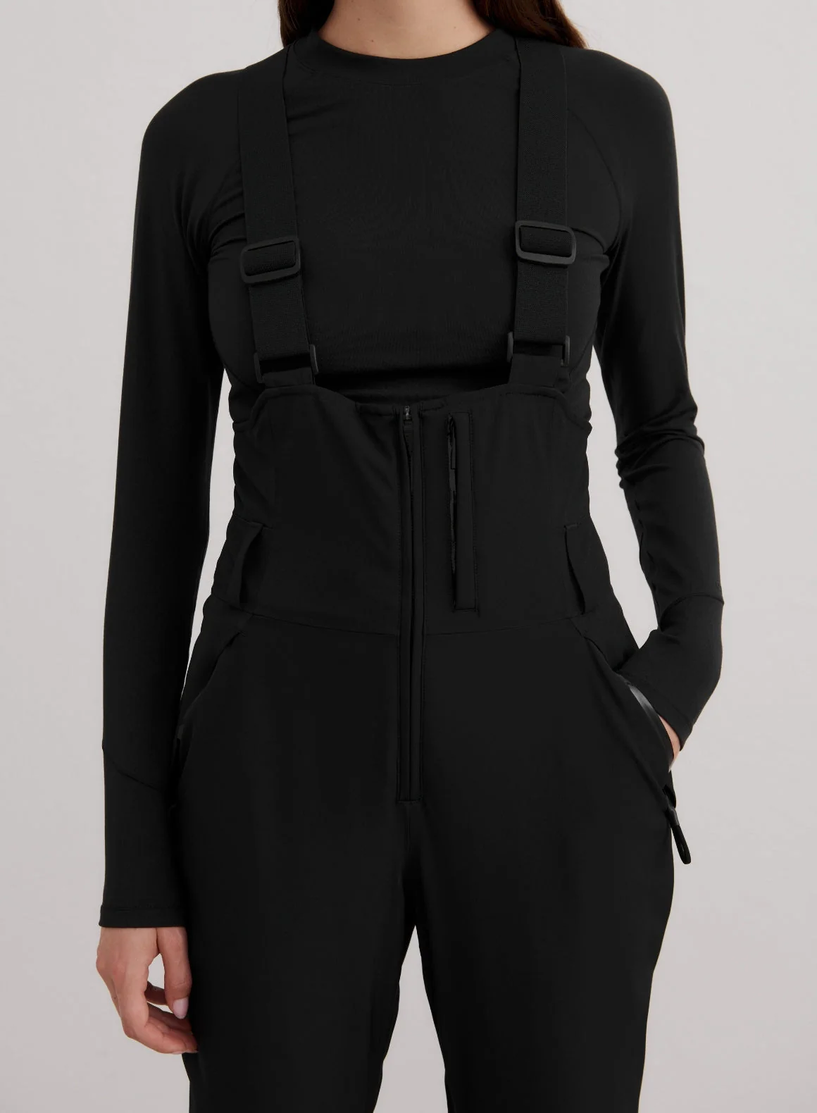 Black Vermont Padded Bib Pants - Image 5