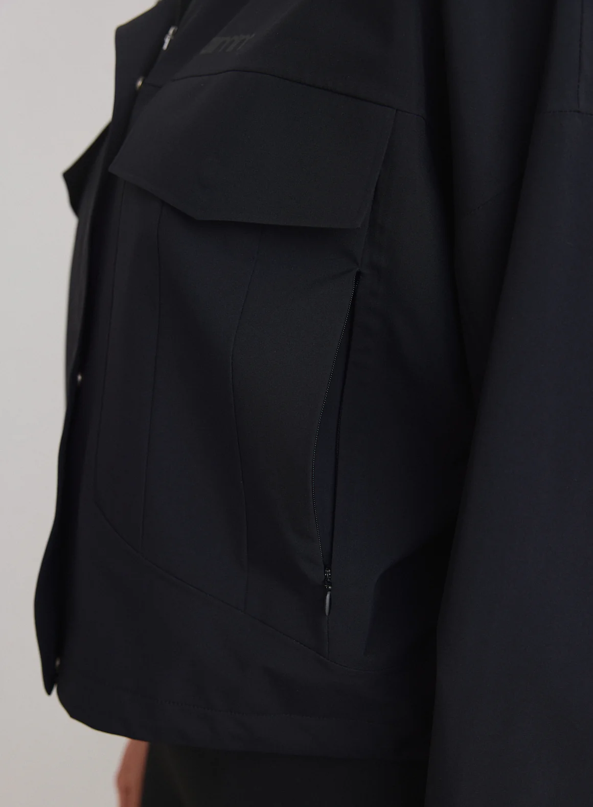 Black Waterproof Jacket - Image 5